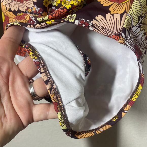 Rhythm Free People Small Sun Dance Long Sleeves One Piece Rash Guard Long Sleeve - Picture 13 of 13